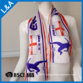 Printing Polyester Scarf for Festivals/Advertisements/ Promotionals